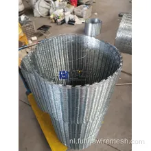 Hot-gedompeld verzinkte BTO-22 Concertina Razor prikkeldraad